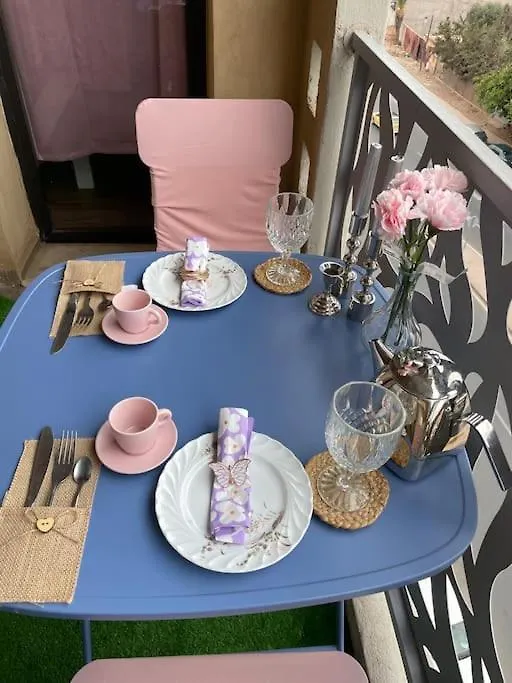 Cosy 1 Bd Appart Centre Gueliz Marrakesh 0*,